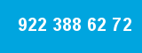 922 388 62 72 922 388 62 72